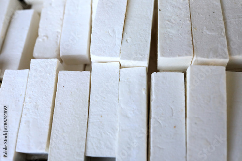White pastille candy photo