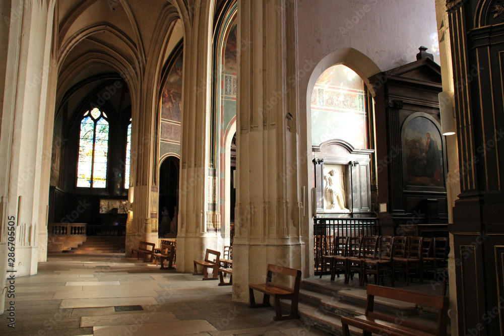 Saint-Gervais-Saint-Protais church in paris (france)