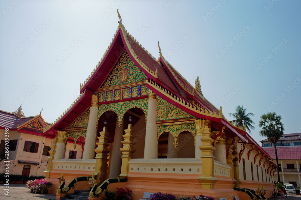 Vientiane, Laos: WAT ONG TEU TEMPLE  