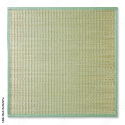 tatami mat isolated on white background