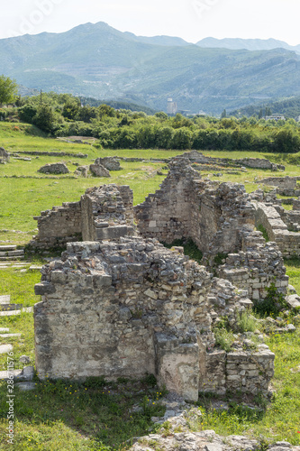 Split, Croatia. Roman ruins of Salona at Solin photo