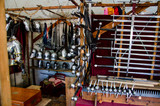 Medieval gun smith shop. Swords and Armor for sale.