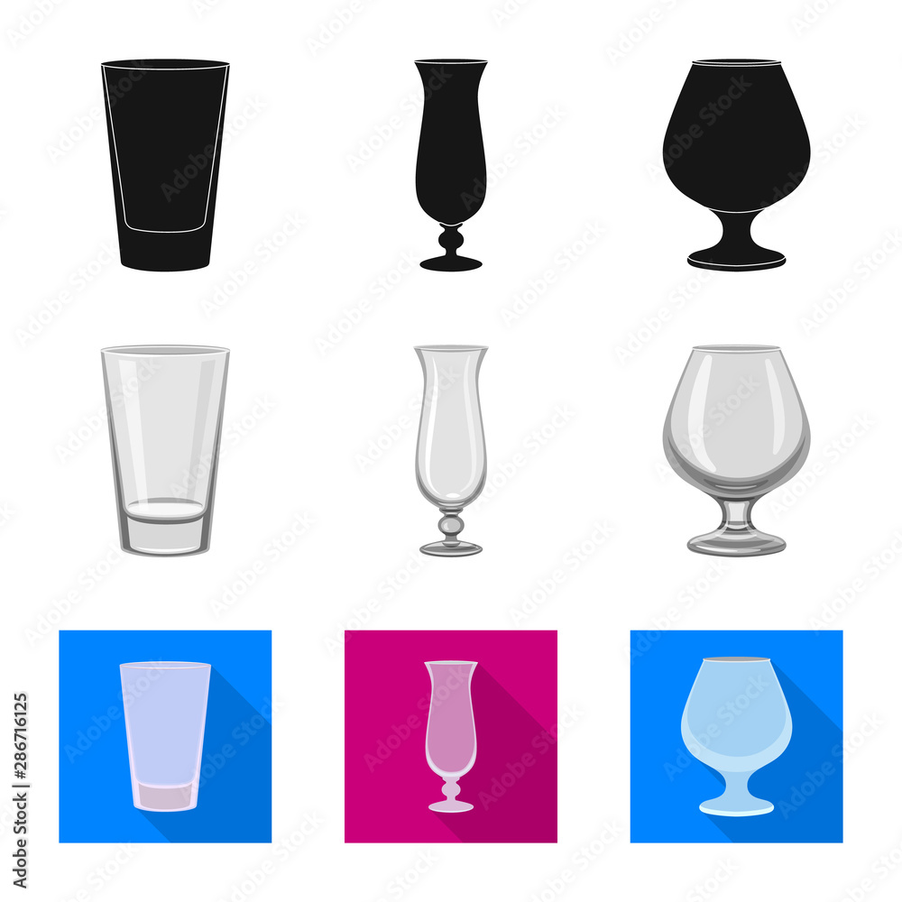 Vector illustration of form and celebration logo. Collection of form and volume stock vector illustration. Vector illustration of form and celebration logo. Collection of form and volume stock vector illustration.