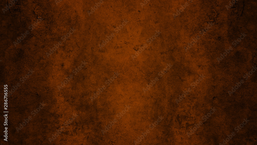An Orange Digital Background of Concrete Texture