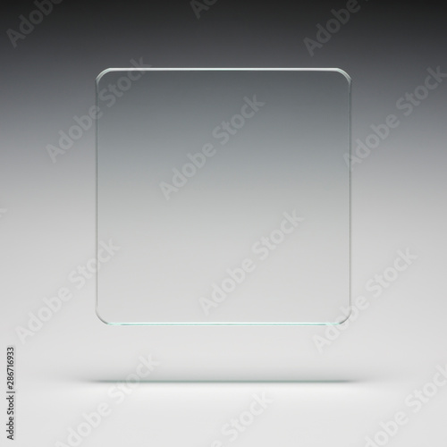 square glass abstract
