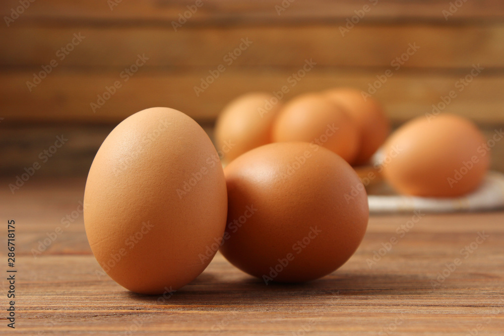 chicken eggs on the table. Farm products, natural eggs. chicken eggs on the table. Farm products, natural eggs.