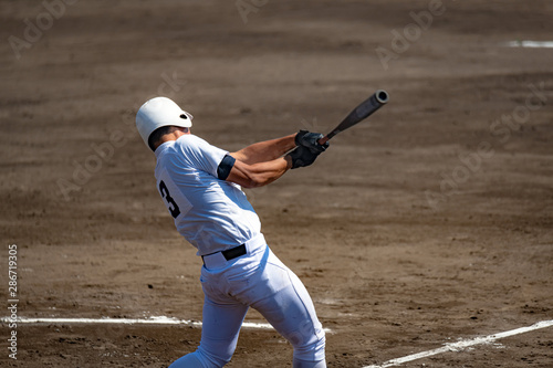 高校野球試合風景