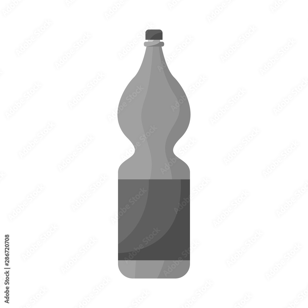 Vector illustration of bottle and cola logo. Set of bottle and sweet stock vector illustration. Vector illustration of bottle and cola logo. Set of bottle and sweet stock vector illustration.