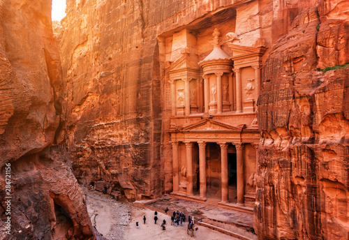Al Khazneh (The Treasury) in Petra photo