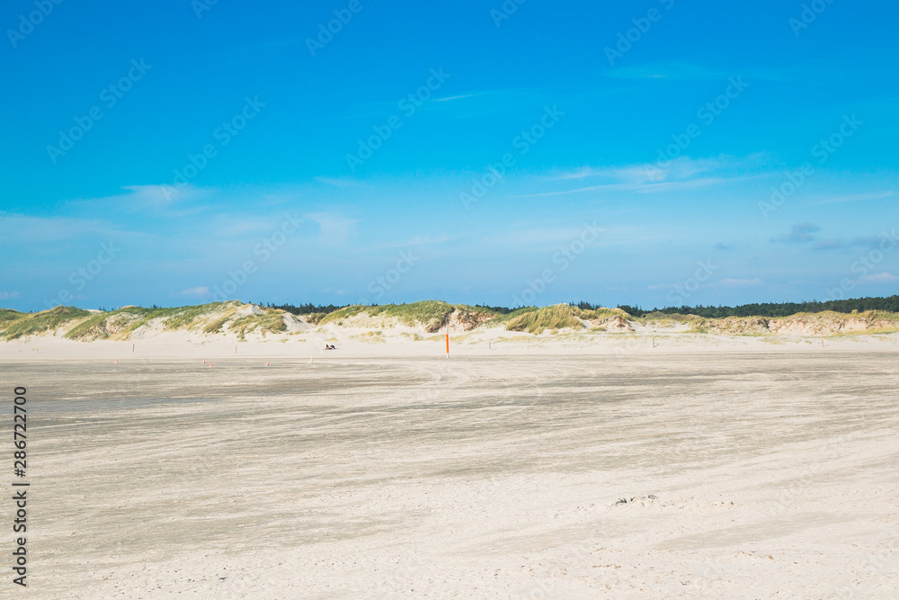 The Beach of Sankt Peter-Ording - Sand Dunes - Northern Germany - Schleswig-Holstein
