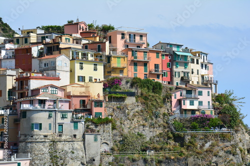 Village Coloré Manarola Cinque Terre Italie © Marc