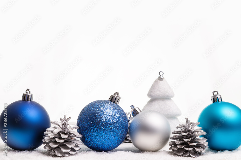 Image with Christmas ornaments. Image with Christmas ornaments.