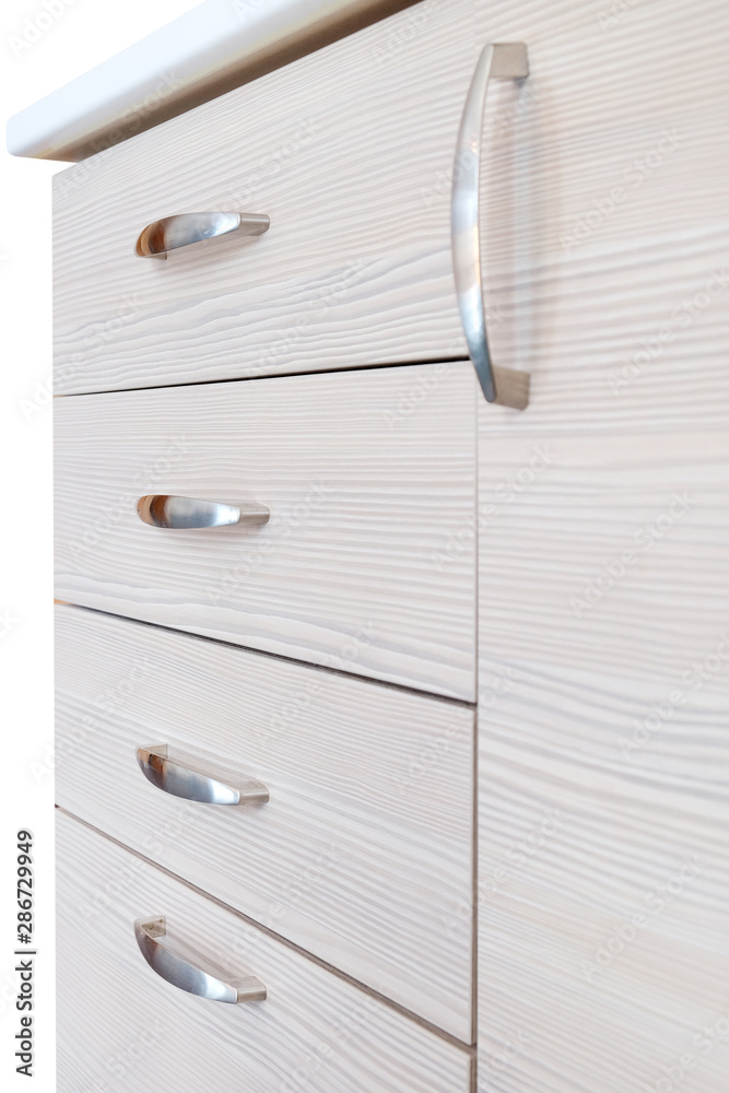 wooden cabinet isolate on white background wooden cabinet isolate on white background
