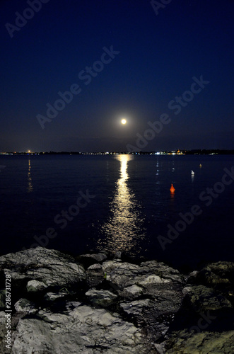 Night Sea Moon