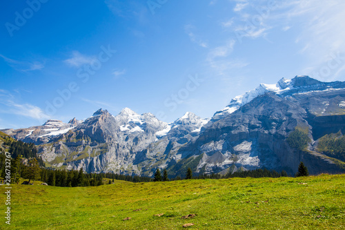 Beautiful mountain view - Swiss Alps
