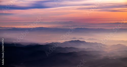 Fantastic morning mountain landscape © byjeng