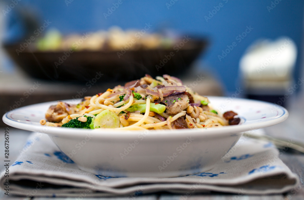 Sicilian pasta with sardines Sicilian pasta with sardines
