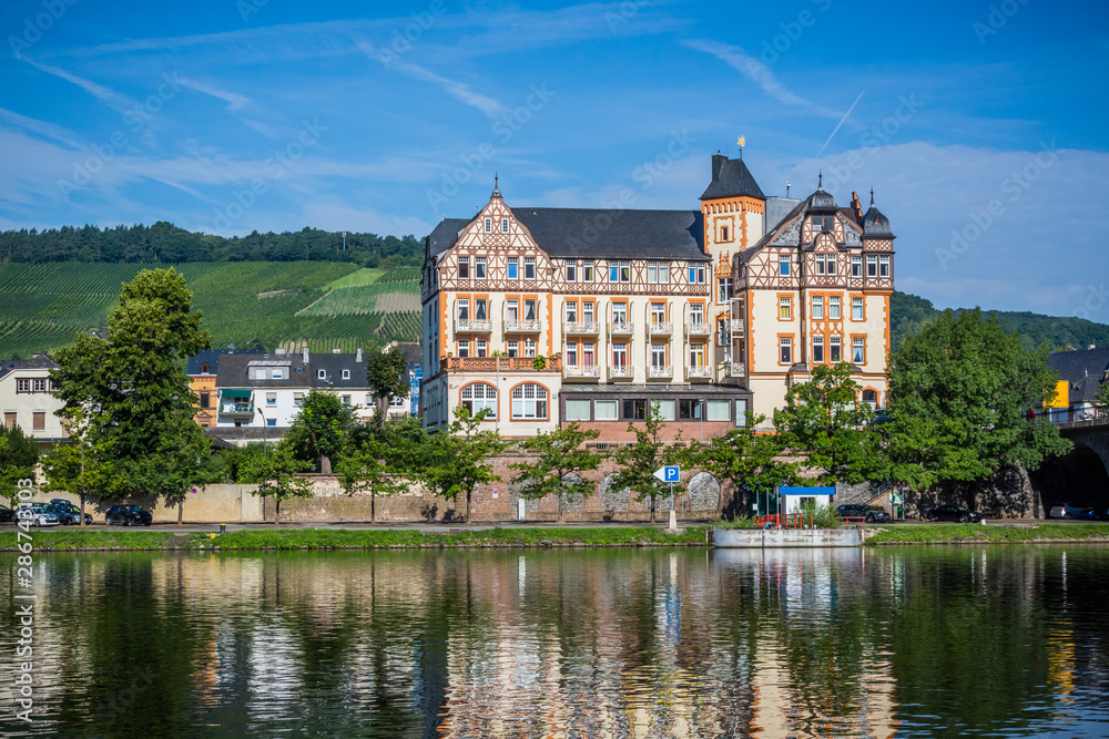 Elizabethan architecture along the Rhine River in Germany.tif
