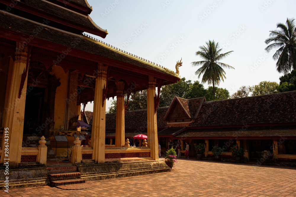 Wat Si Saket Buddhist Temple in Vientiane Laos Wat Si Saket Buddhist Temple in Vientiane Laos