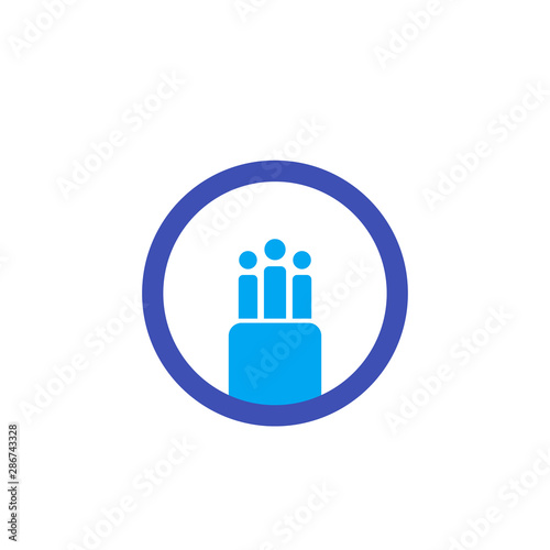 optical fiber cable vector icon, logo