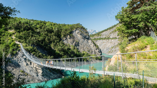 Lac du Monteynard.