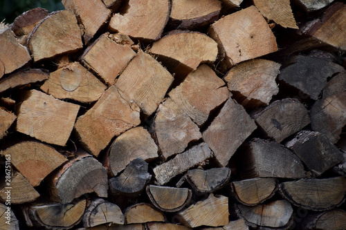 stock of firewood 