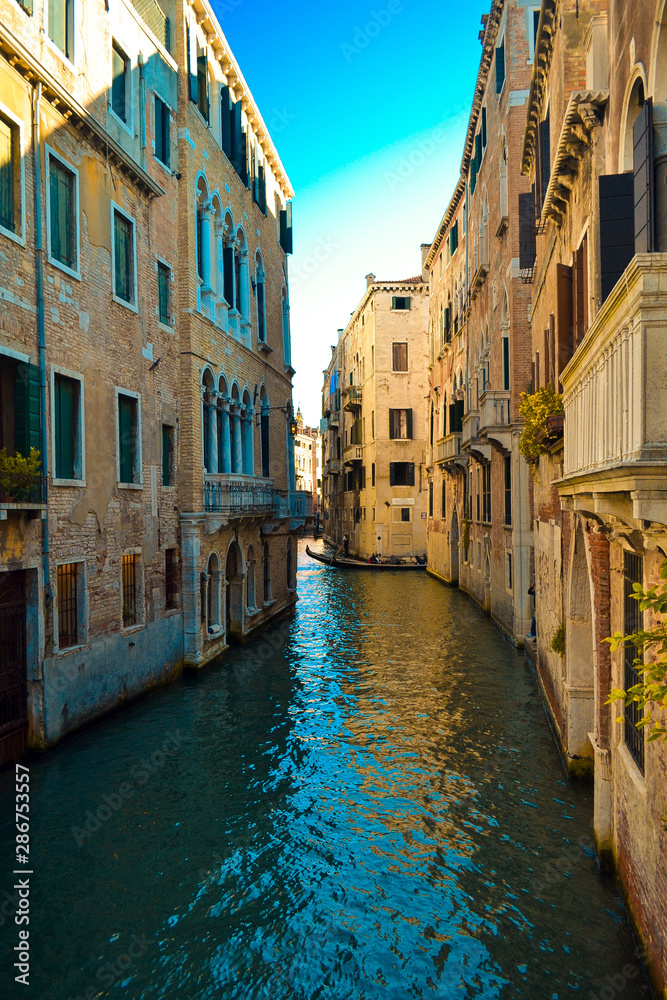A canal in Venice Italy