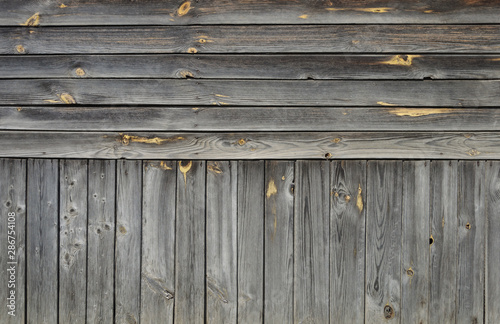 Old grey wooden panel background