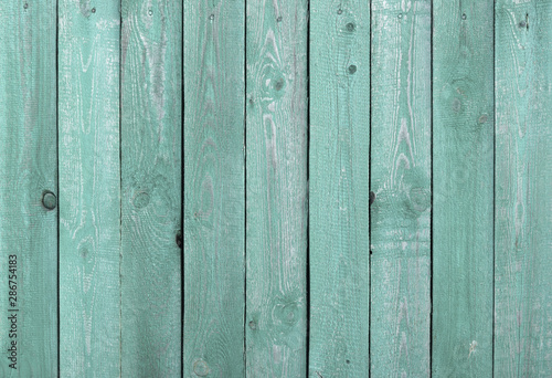 Fotografija Green wooden bords background