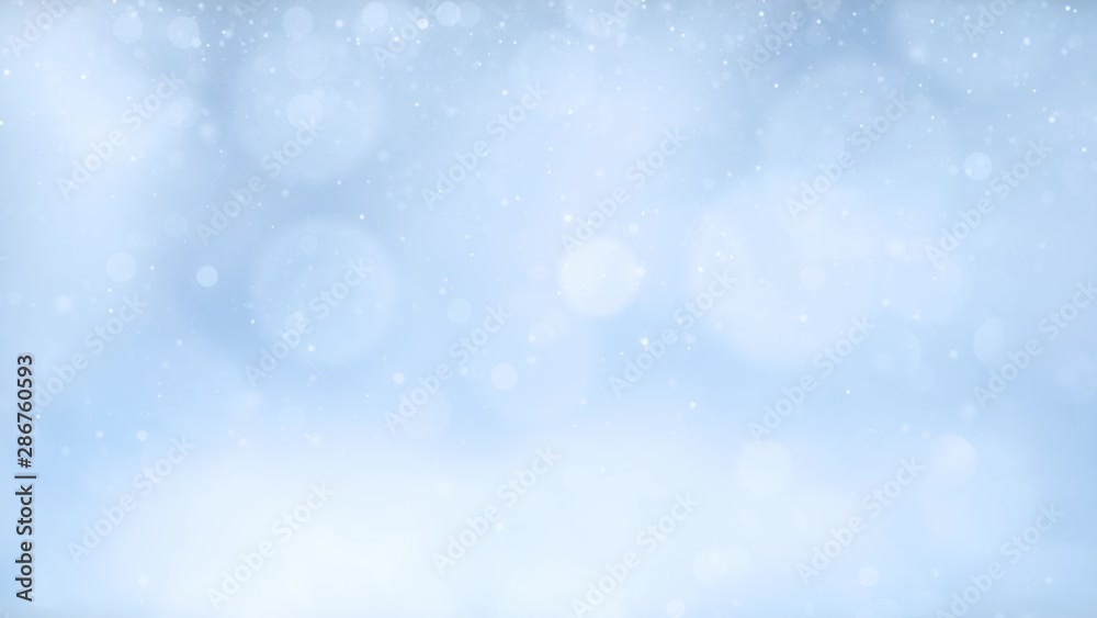 Artistic blurry snowflakes on blue sky copy space background. Artistic blurry snowflakes on blue sky copy space background.