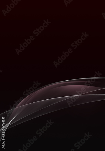 Abstract background waves. Black, white and burgundy abstract background for wallpaper oder business card