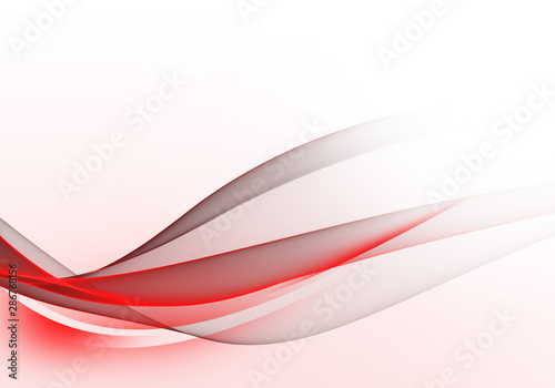 Abstract bright background with red and grey dynamic lines for wallpaper, business card or template