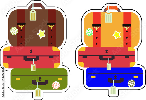 travel suitcases