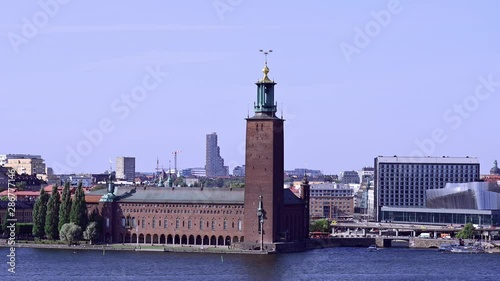 Stockholms city hall Tre kronor photo