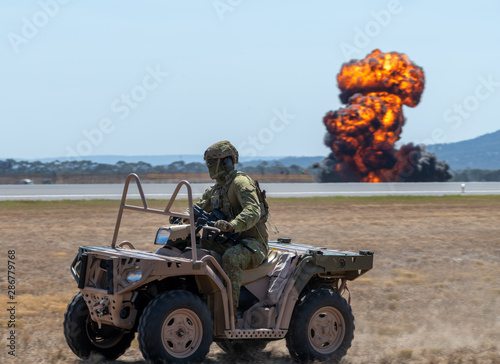 Air ground defender at the Avalon Airshow 2019 // Melbourne, Australia