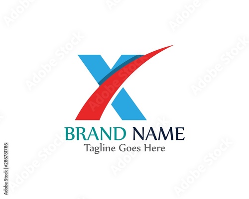 Free Download X letter logo template vector icon illustration design - GFXLoad