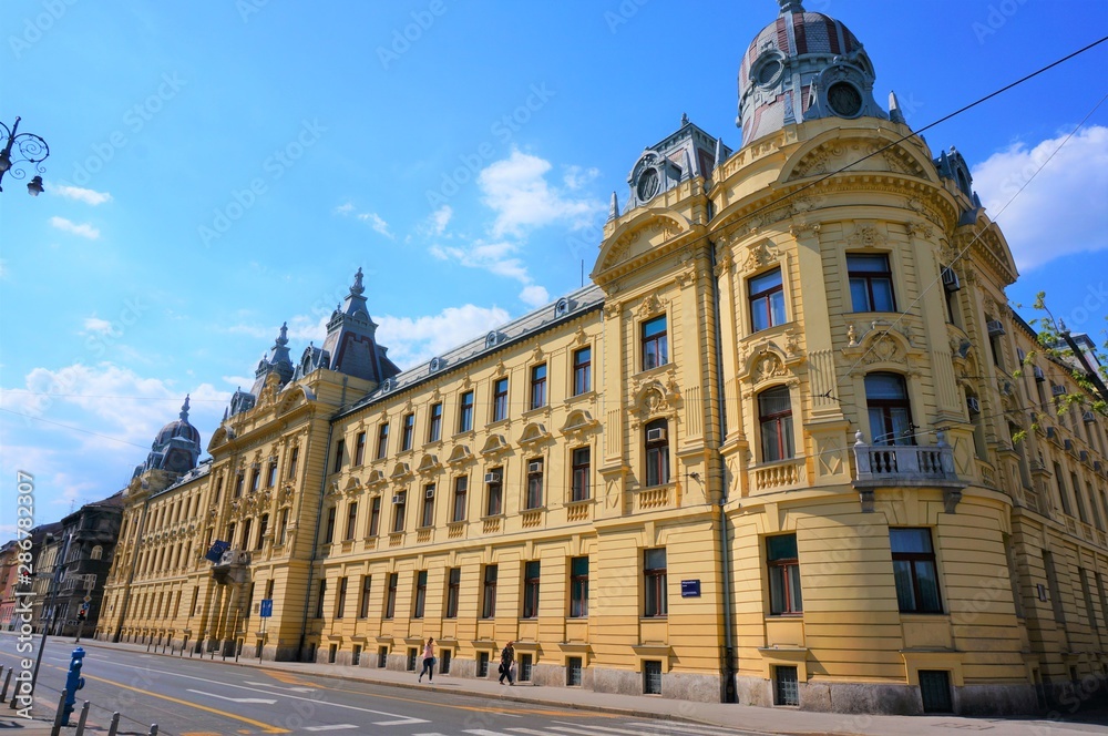 Obraz premium the city of zagreb, Croatia