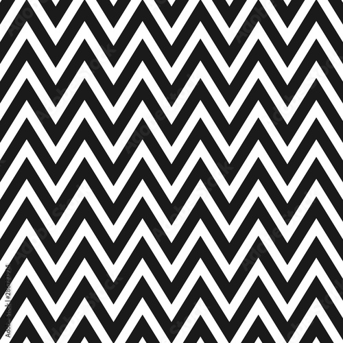 Zig zag chevron mint green and white tile pattern