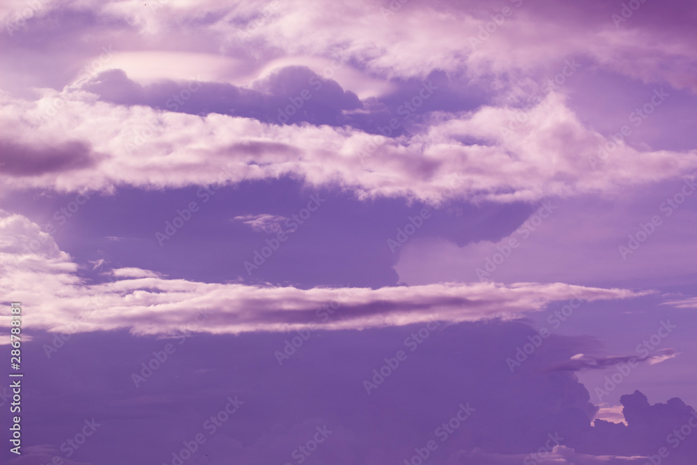 purple blue cloud and dramatic color background