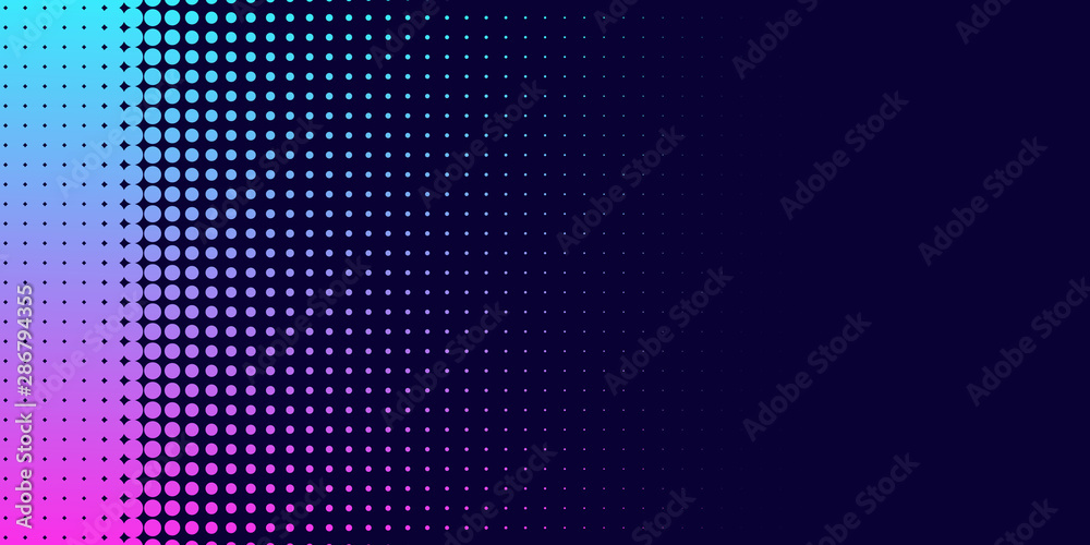 Gradient  futuristic pattern.