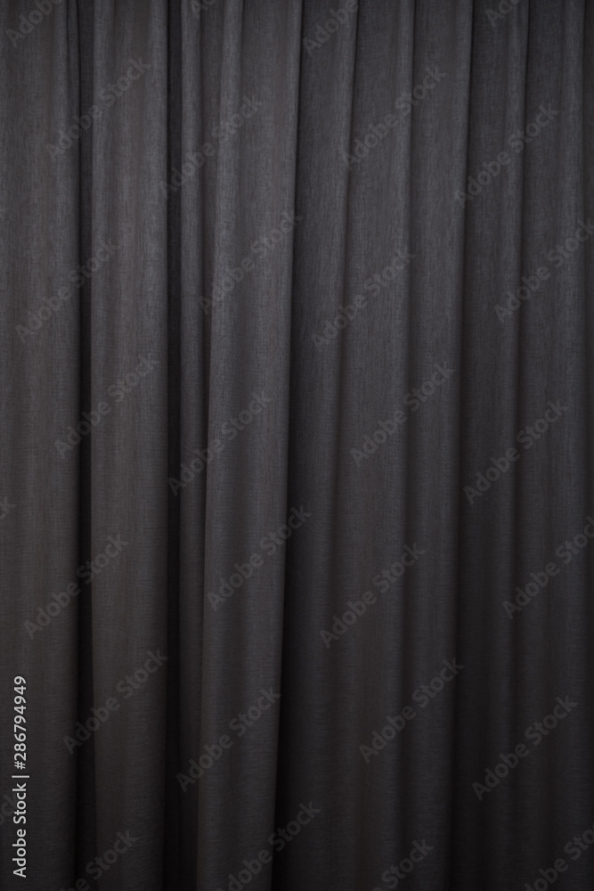 Close up of soft curtain inside room or bedroom, interior design. Close up of soft curtain inside room or bedroom, interior design.