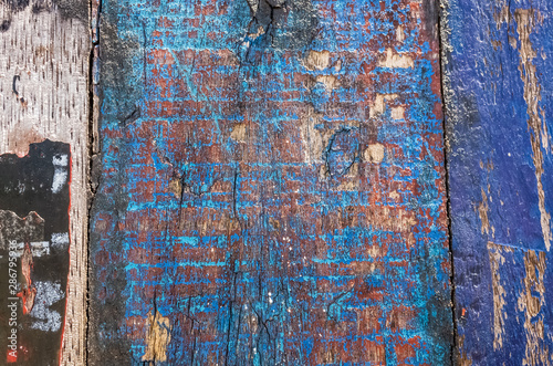 weathered wood planks