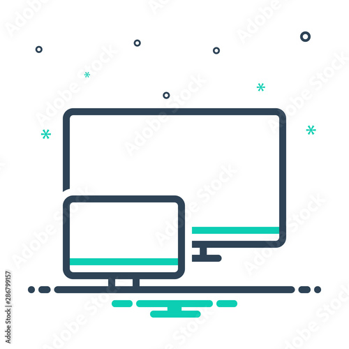 mix icon for large big 