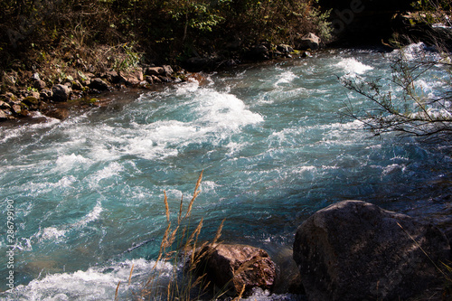 water and rocks