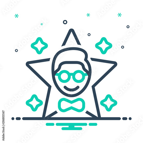 mix icon for famous