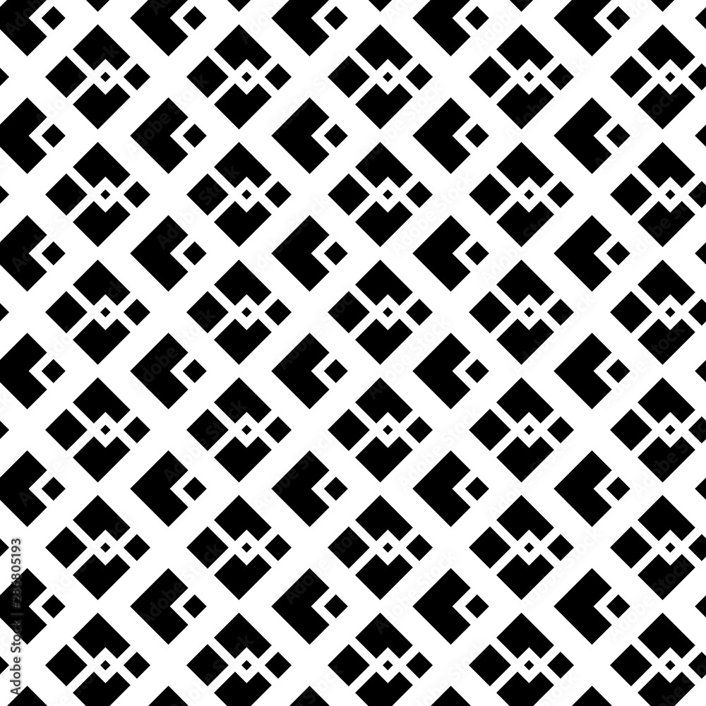 Vector geometrical black and white square boxes Vector geometrical black and white square boxes