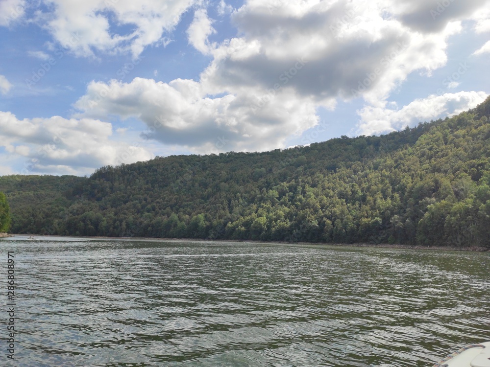 lake in mountains