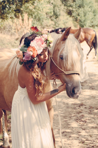 l'amour et le mariage sur un cheval  © Jimmy