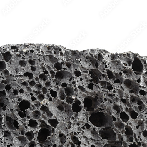 volcanic pumice stone texture