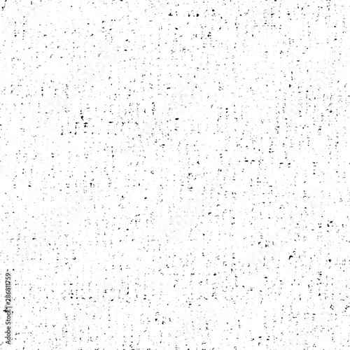 Background of black and white texture. Abstract monochrome pattern of spots, cracks, dots, chips, shapes, lines